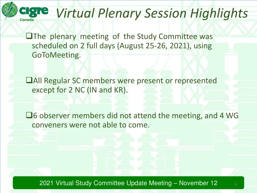 virtual plenary session highlights