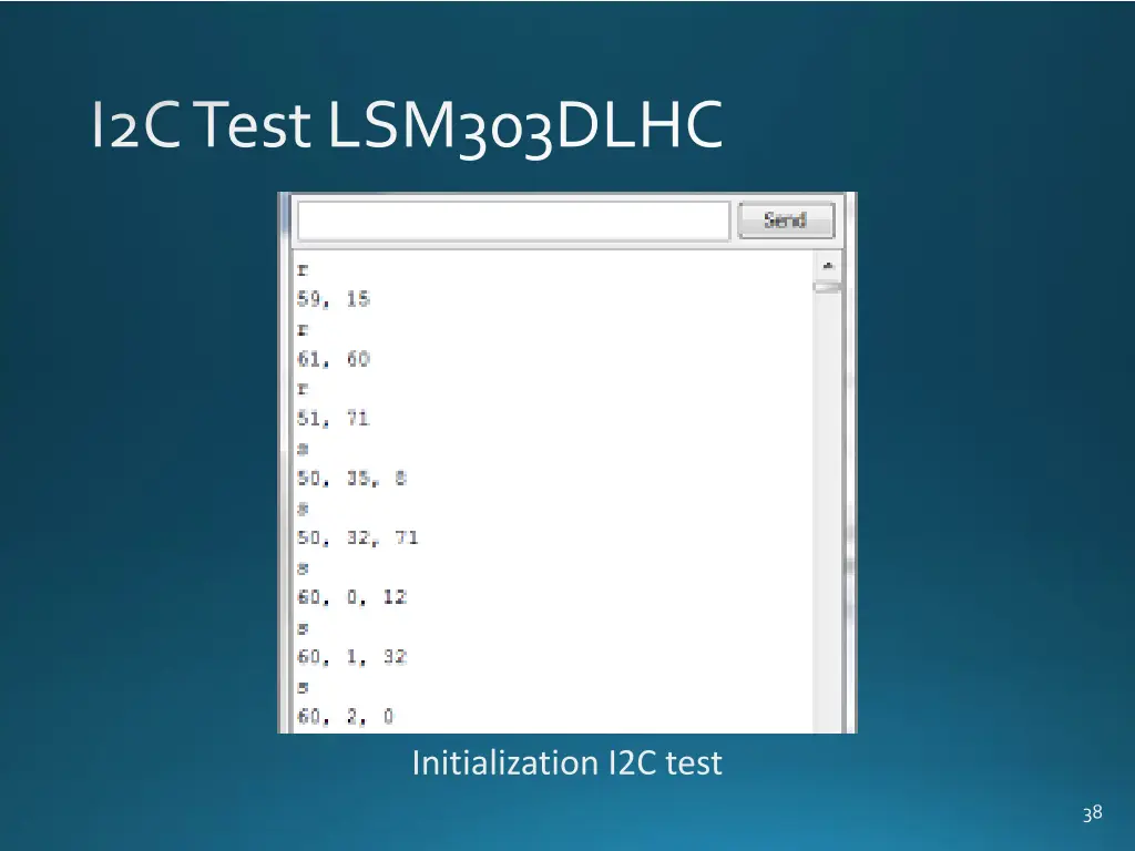 i2c test lsm303dlhc