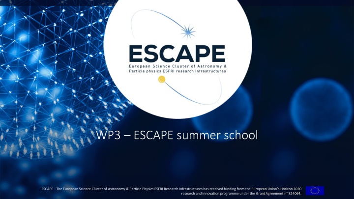 wp3 escape summer school