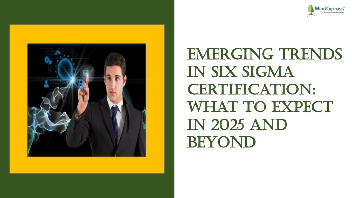 emerging trends emerging trends in six sigma