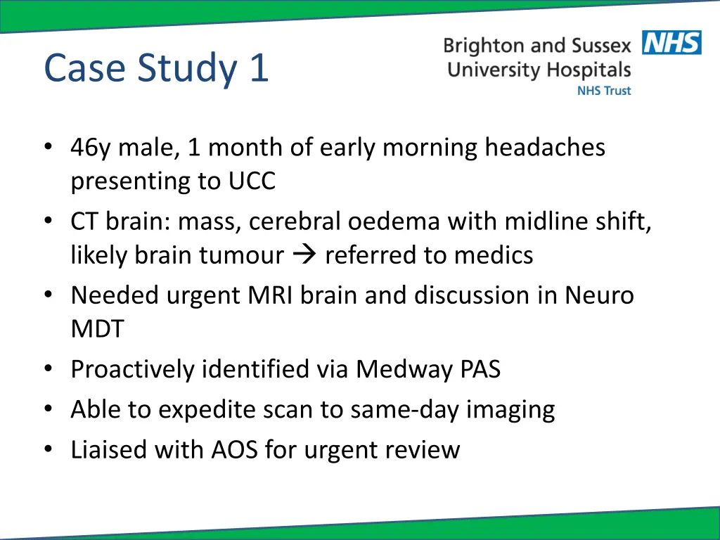 case study 1