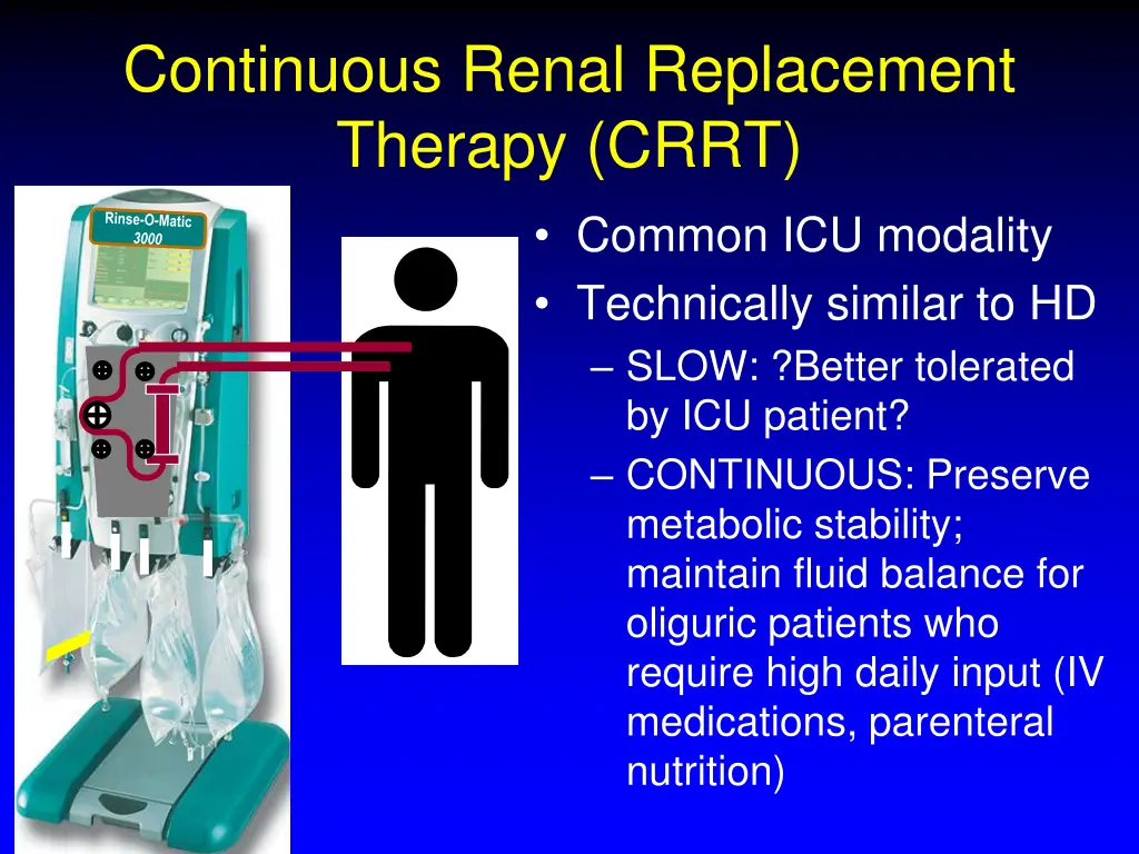 continuous renal replacement therapy crrt