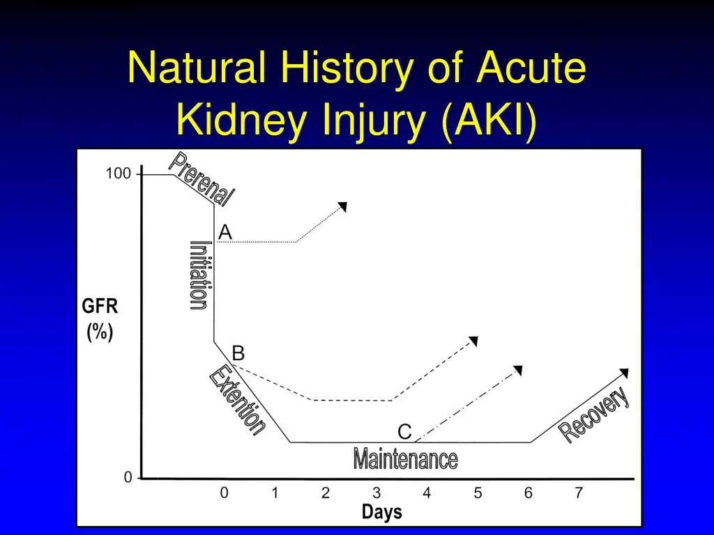 natural history of acute kidney injury aki