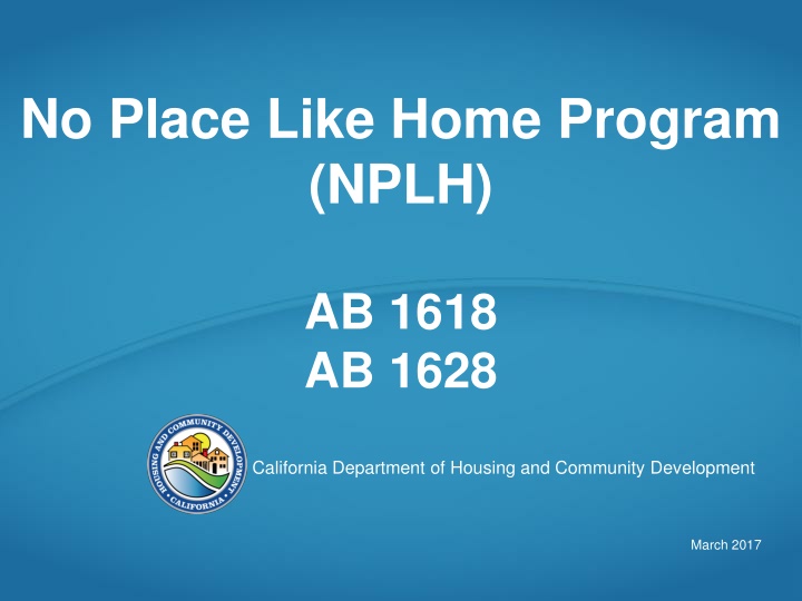 no place like home program nplh