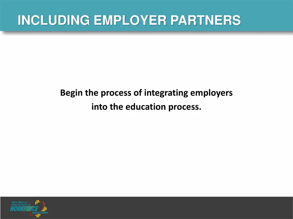 including employer partners