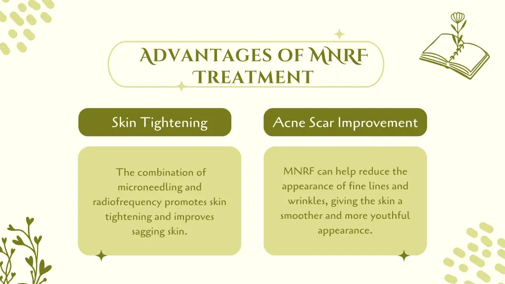 advantages of mnrf treatment 1