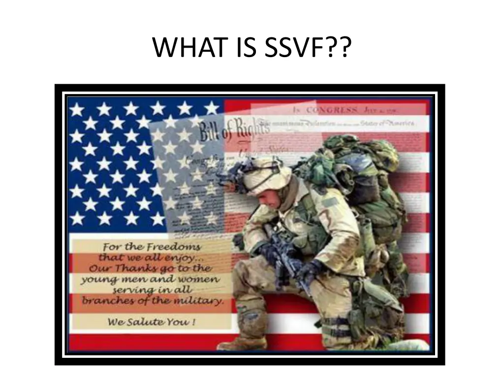 what is ssvf