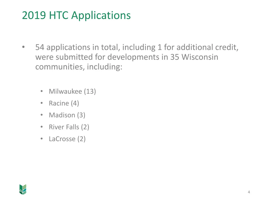 2019 htc applications