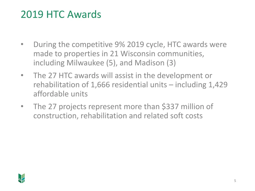 2019 htc awards