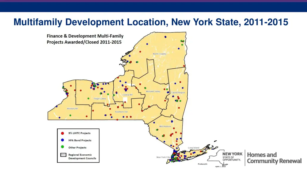 multifamily development location new york state