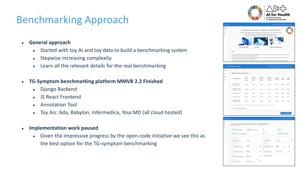 benchmarking approach