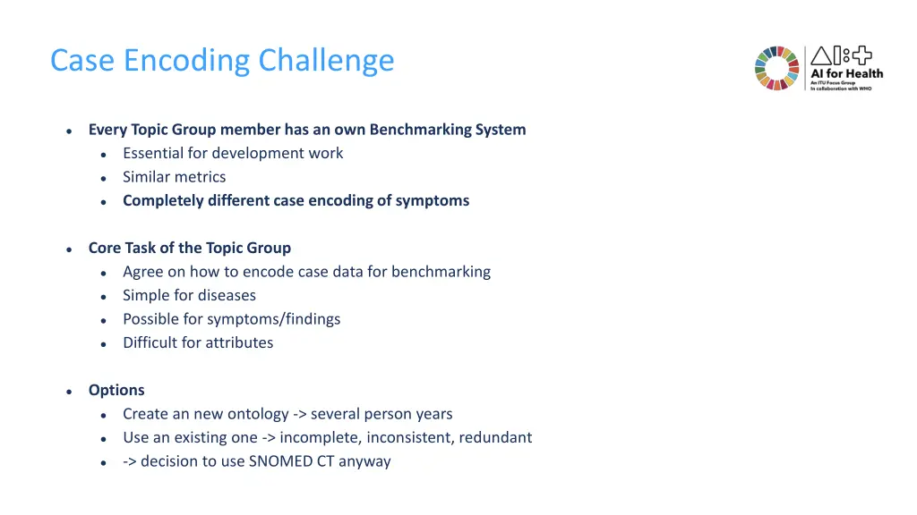 case encoding challenge