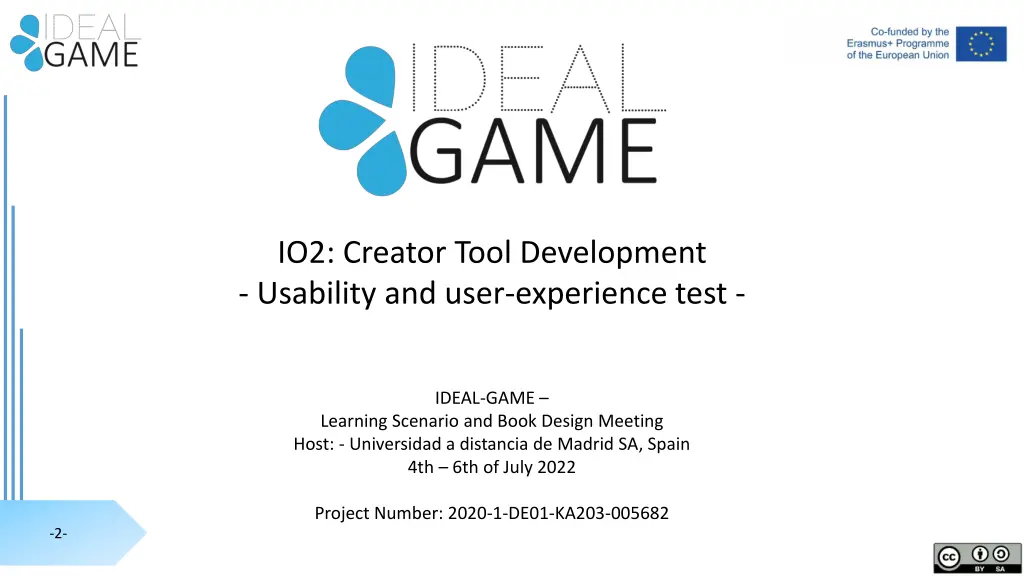 io2 creator tool development usability and user