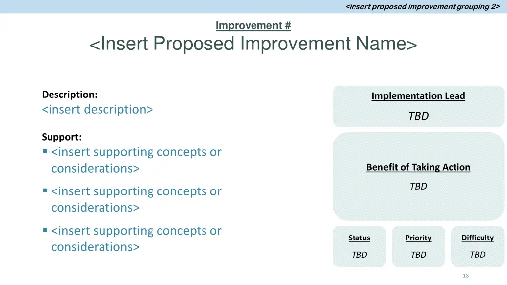 insert proposed improvement grouping 2