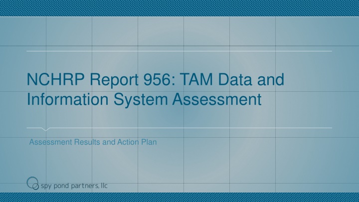 nchrp report 956 tam data and information system