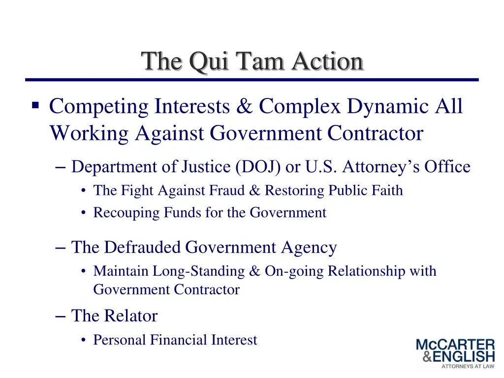 the qui tam action 2