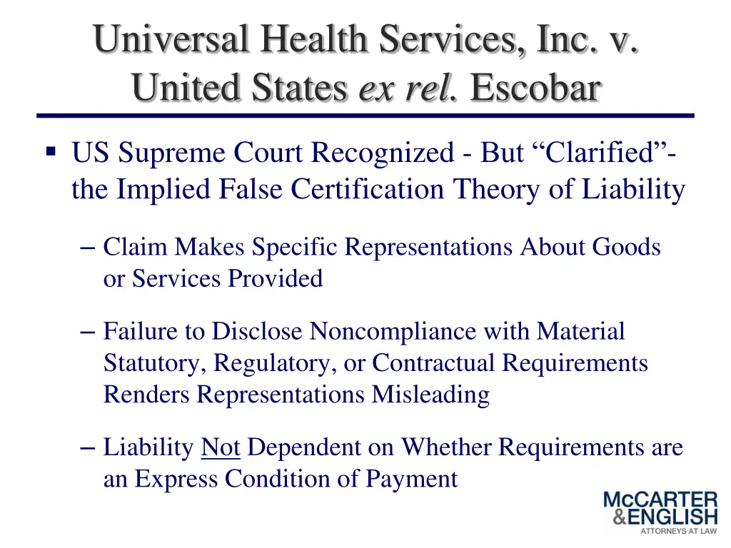 universal health services inc v united states