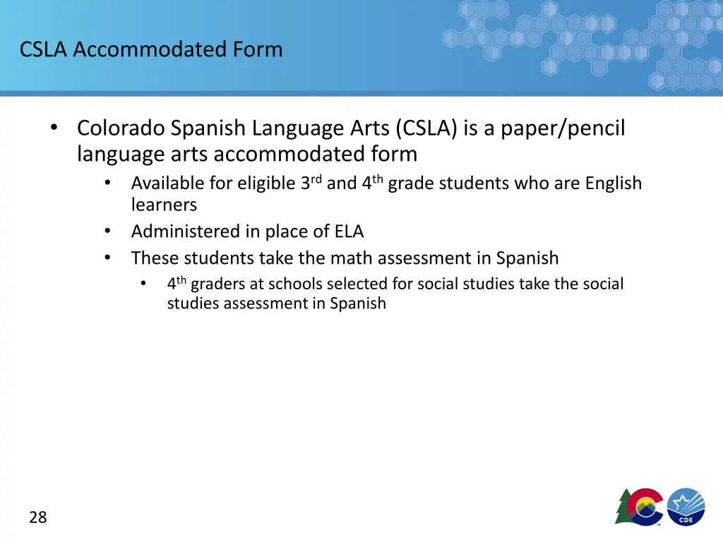 csla accommodated form