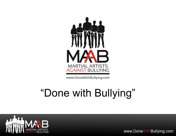 done with bullying
