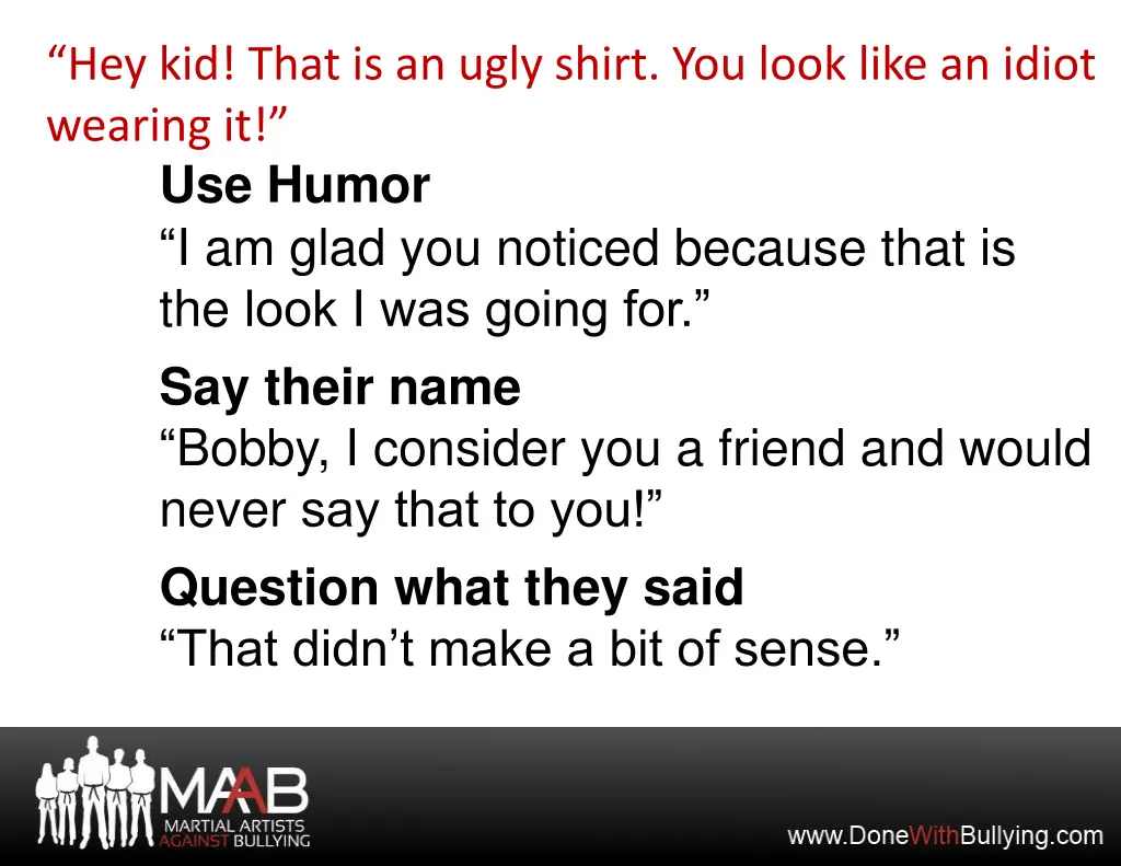 hey kid that is an ugly shirt you look like 1
