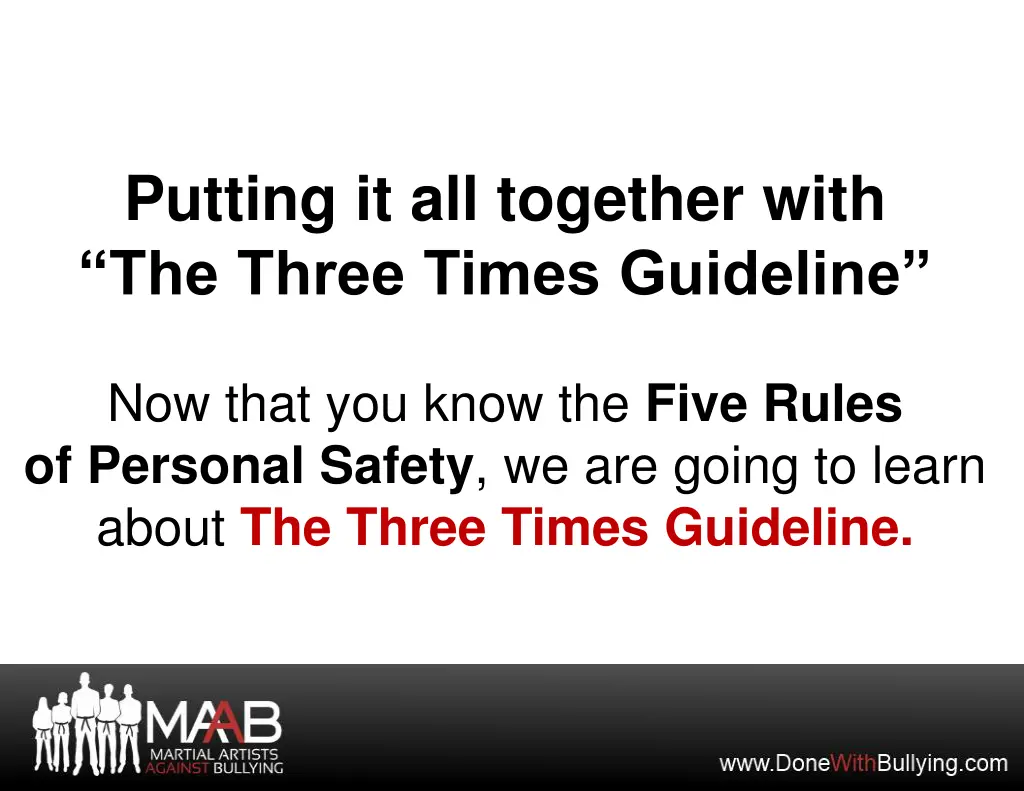 putting it all together with the three times