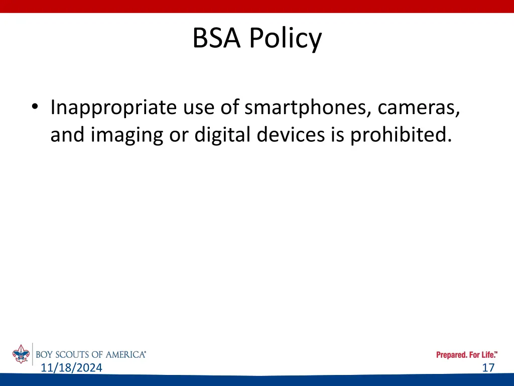 bsa policy 4