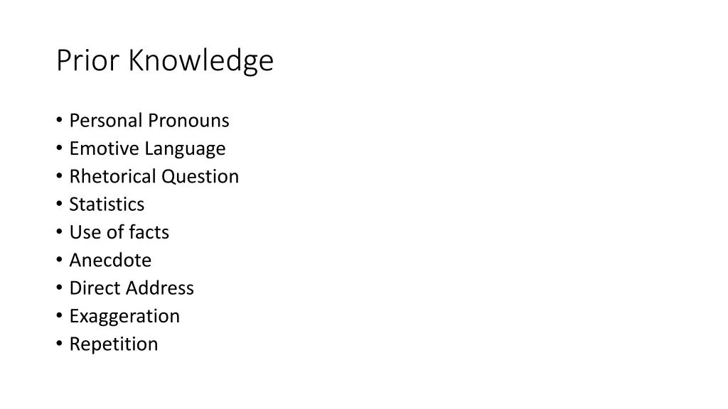 prior knowledge 3