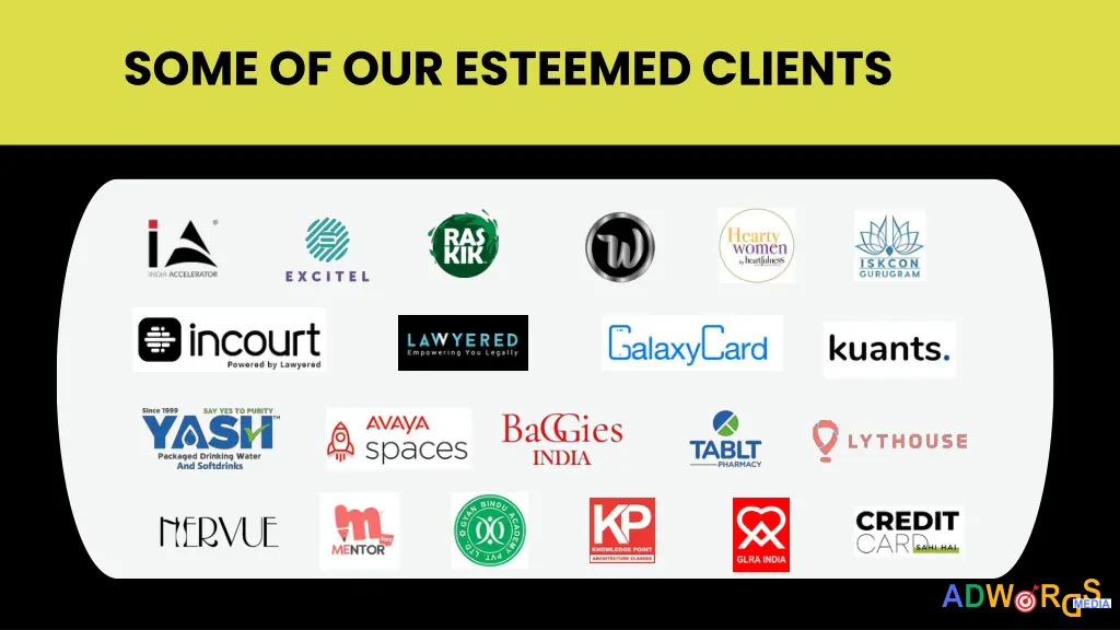 some of our esteemed clients