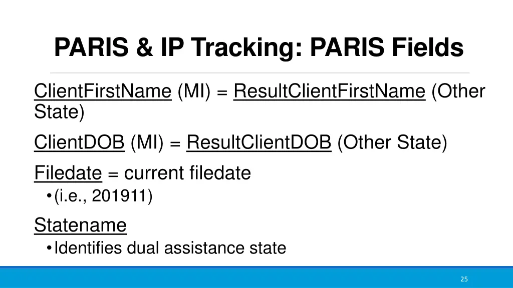 paris ip tracking paris fields