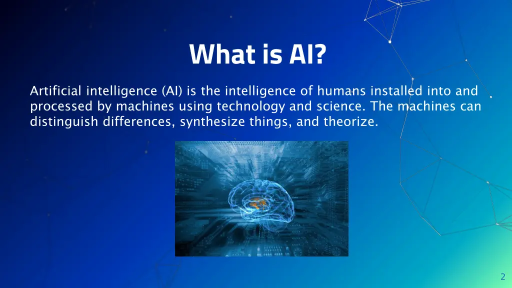 what is ai