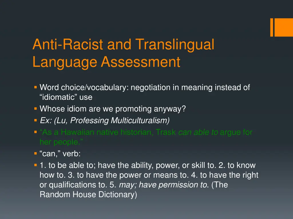 anti racist and translingual language assessment 1