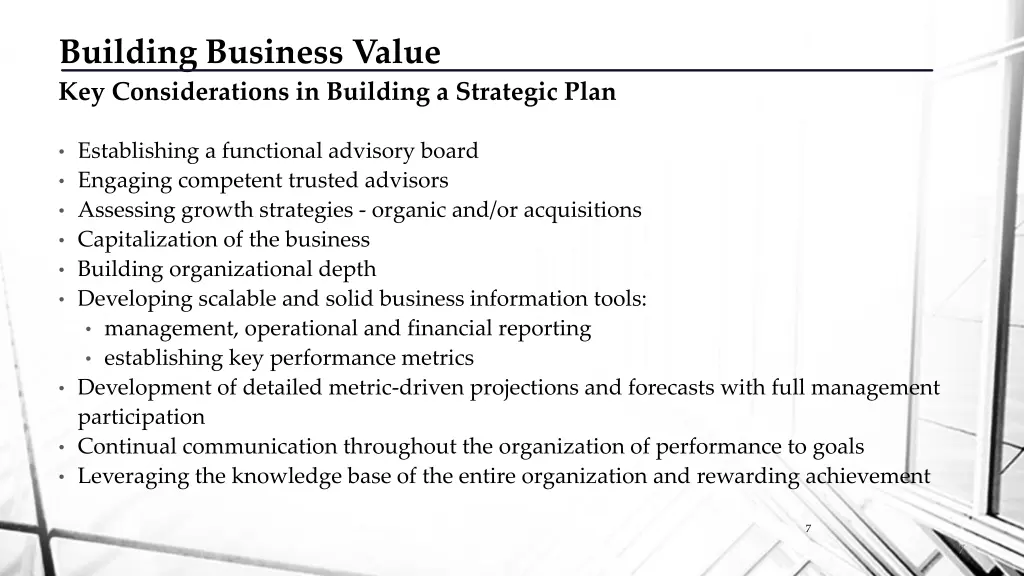 building business value 1