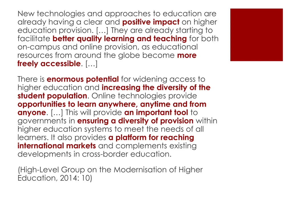 new technologies and approaches to education 1