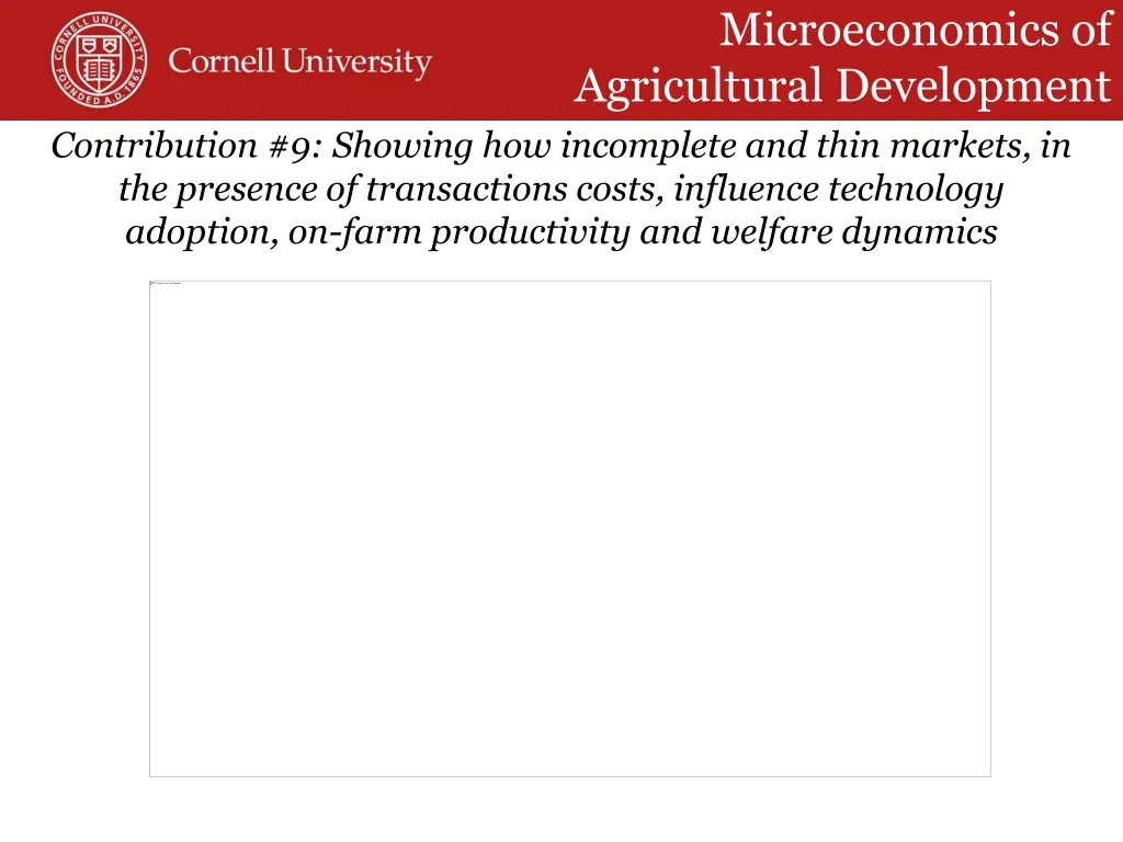 microeconomics of agricultural development 3