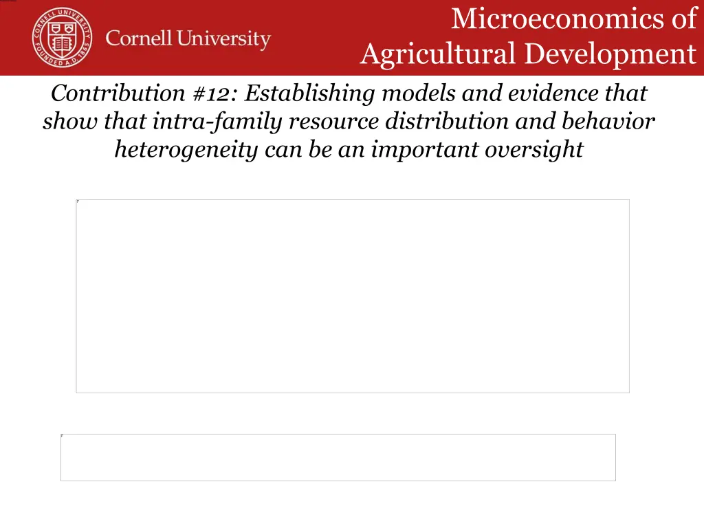 microeconomics of agricultural development 8