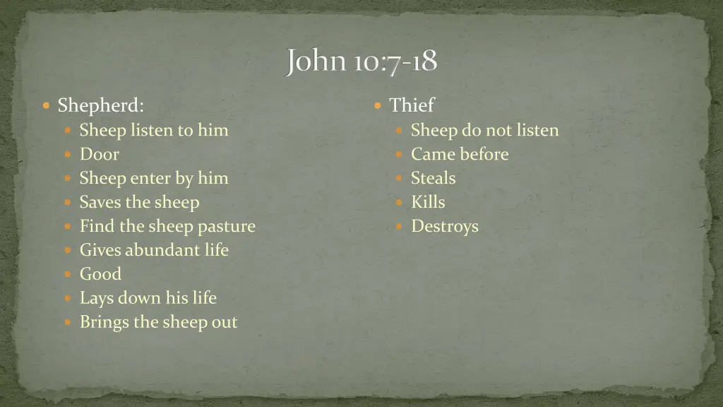 john 10 7 18