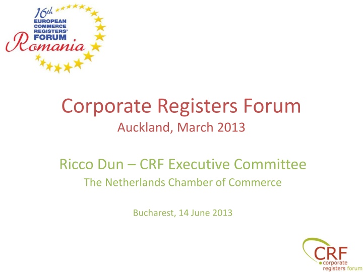 corporate registers forum auckland march 2013