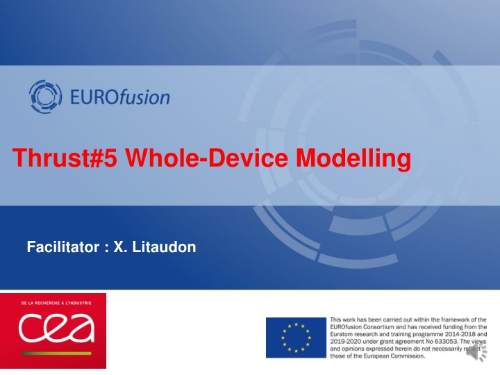 thrust 5 whole device modelling