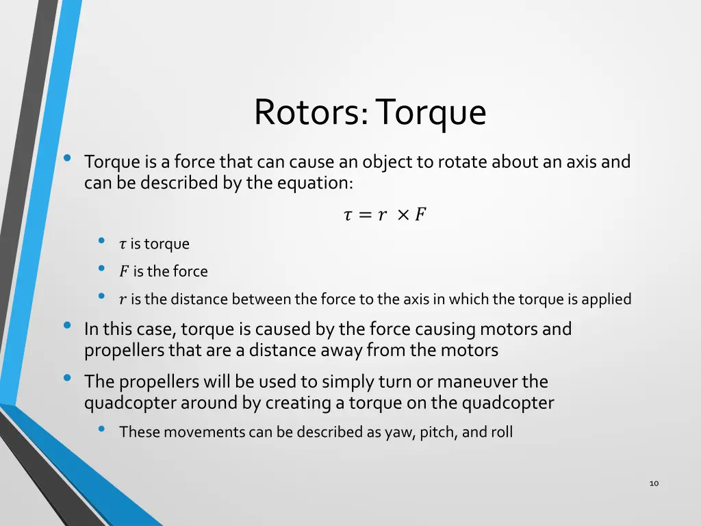 rotors torque