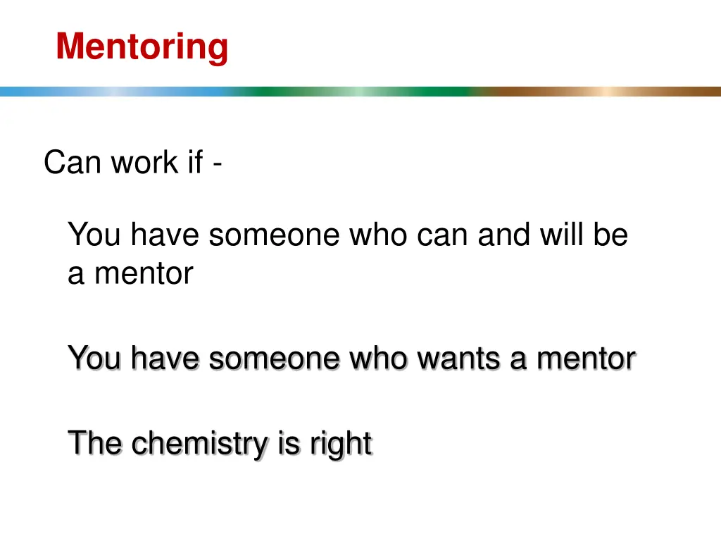 mentoring