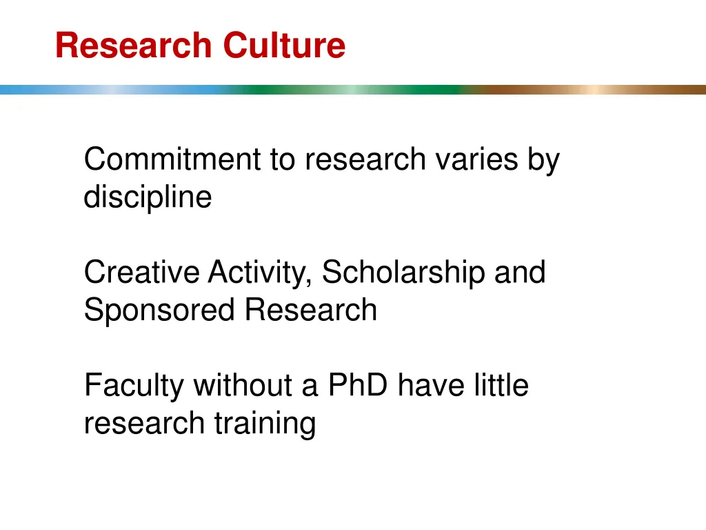 research culture