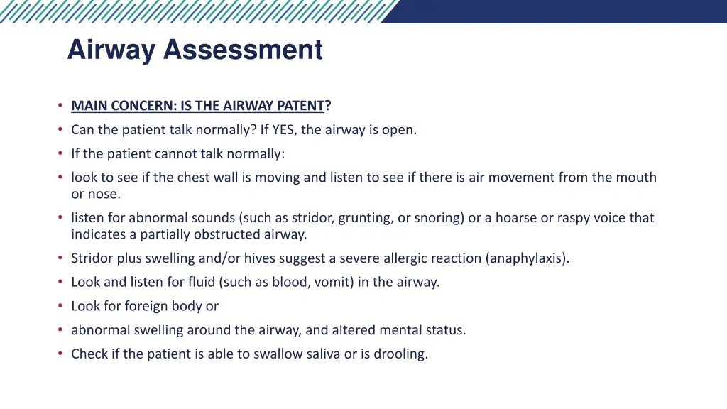 airway assessment