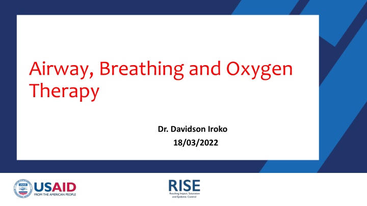 airway breathing and oxygen therapy