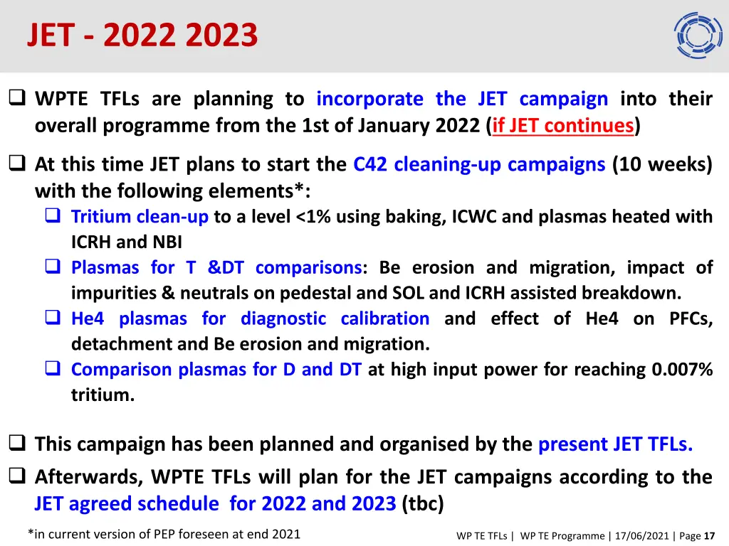 jet 2022 2023