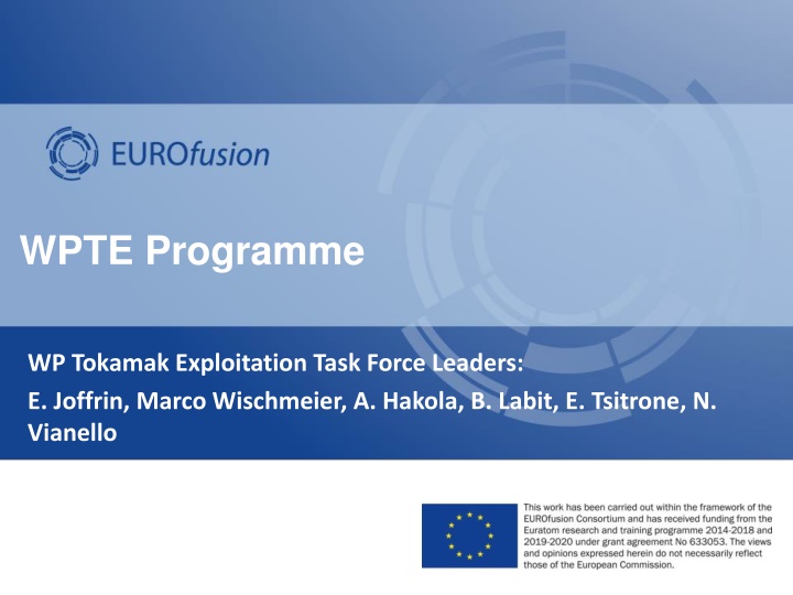 wpte programme