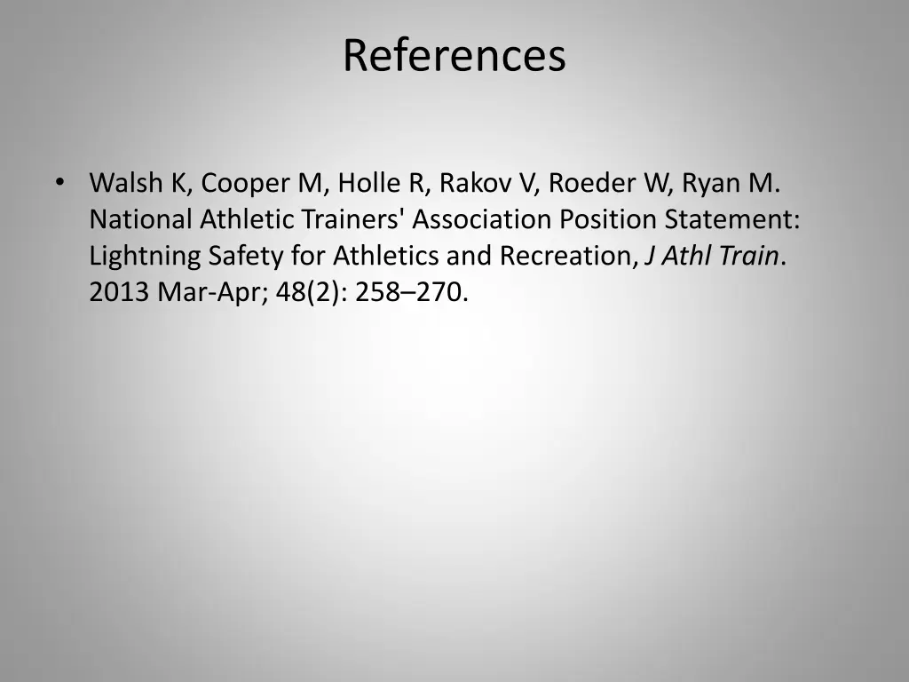 references