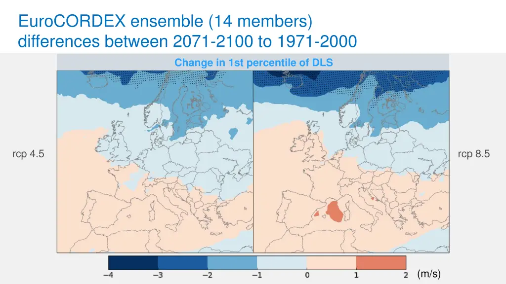 eurocordex ensemble 14 members differences 2