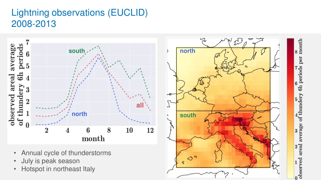 lightning observations euclid 2008 2013