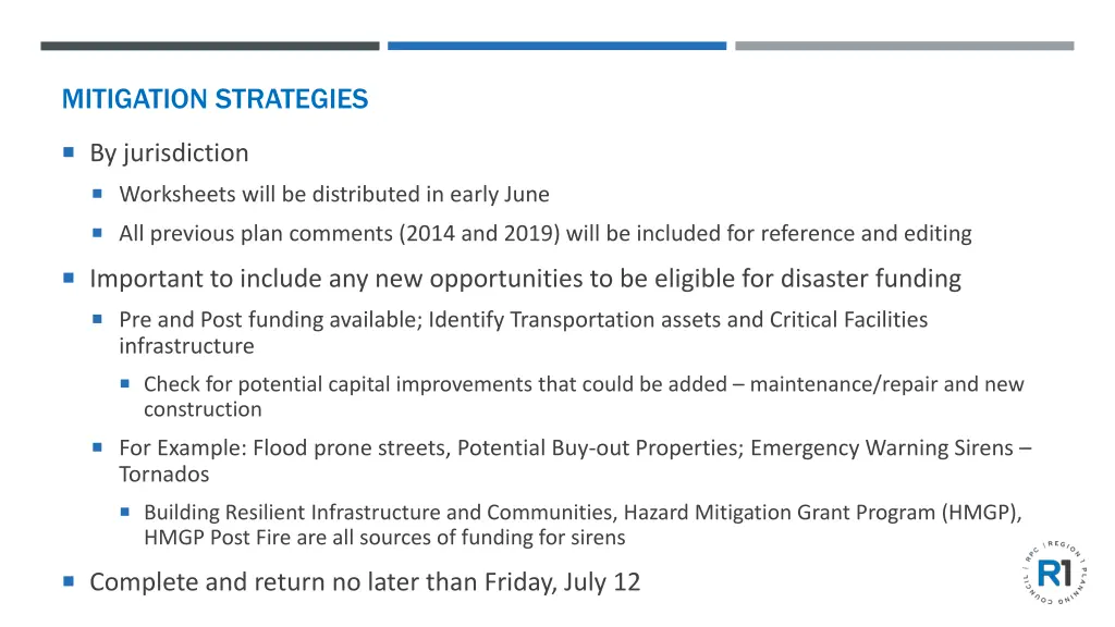 mitigation strategies