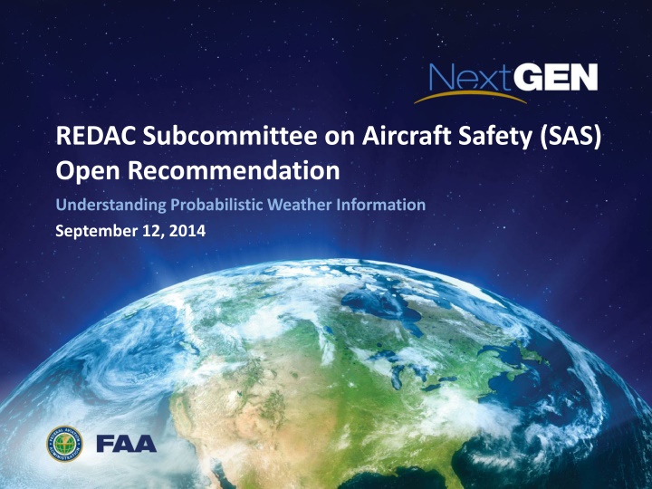 redac subcommittee on aircraft safety sas open